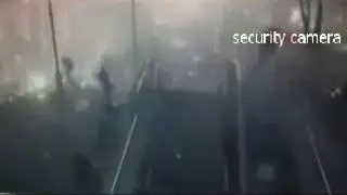 Manhattan New York Bomb Explosion CCTV Footage of Explosion