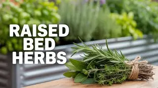 Herb Bouquets and Raised Garden Beds - Living with Osteoarthritis