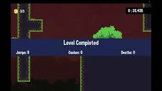 Level 1 platforming vs Level 8 platforming in Lone Bandit