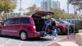 Harmar Hoist Lift for Loading Mobility Scooters & Wheelchairs into a Vehicle's Cargo Area