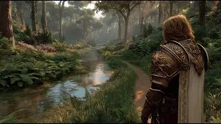 The Emerald Path of the Wandering Knight | Medieval Fantasy Music & Animated Ambience
