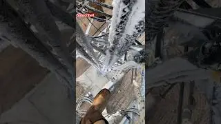 Worlds SCARIEST job! Tower technician! Snow and ice everywhere!