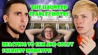 1ST Time reacting to SAM AND COLBY || THE STANLEY HOTEL PART 1