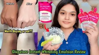 Viral Glupatone Skin Whitening Emulsion Honest Review | Side-Effects | Worth Buying??