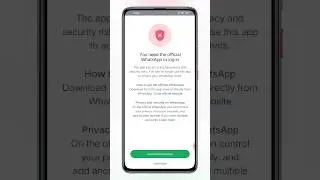 You need the official whatsapp to log in | GB WhatsApp login problem