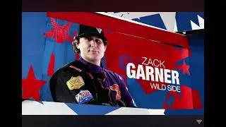 Zack Garner Wild side Driver card (WF24) w/ theme song