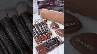 high quality & affordable makeup brushes from maange beauty 🧸🤎✨#makeup #beauty #makeupbrushes
