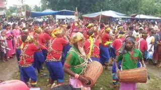 आदिवासी सतार नृत्य । Santhal Dance of Jhapa, Nepal.