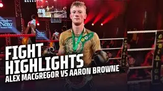 Alex MacGregor vs Aaron Browne | Road to Rebellion | Fight Highlights | Fight Record