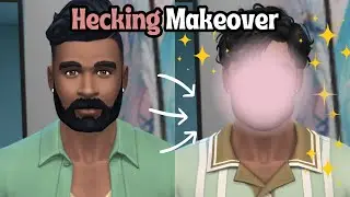 Giving The Hecking Family the Makeover They Deserve 🤍 | The Sims 4 EA Townie Makeovers