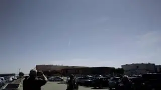 Sonic boom at NASA Armstrong Research Center, Edwards AFB, California