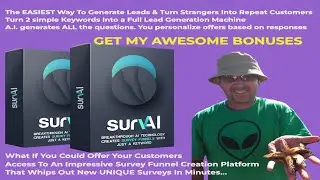 SurvAI  Ultimate Survey Funnels | Exclusive Bonuses for SurvAI