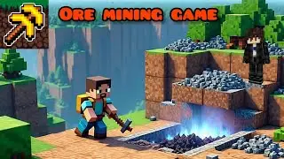today I play ▶ ore mining game ✅️.             #minecraft  #live