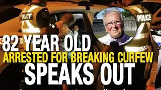 &ldquo;Wake up before it's too late&rdquo; says 82 year old arrested for protesting Quebec lockdown