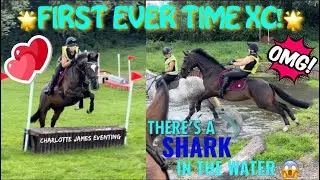 TAKING MY 4Y/O HORSE CROSS COUNTRY FOR THE FIRST TIME || Charlotte James Eventing