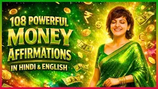 108 Money Gratitude Affirmations Song (Hindi + English) | Attract Wealth & Abundance Gently 🌸