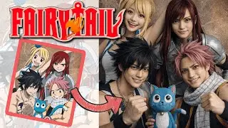Fairy Tail Characters Reimagined (2009) | AI Live Action Compilation