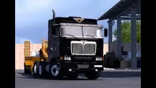 #котаем на International Navistar 9800i версия 1.0 по RBR Map версия 5.7 1.43 3.40s