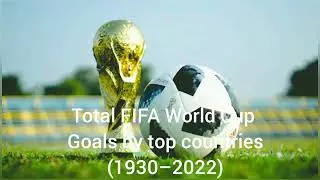 Top Goal-Scoring Countries in FIFA World Cup History (1930&ndash;2022)
