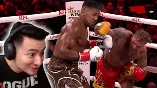 Pikaboo Reacts to Anthony Joshua vs Jake Paul KO