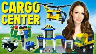 LEGO&reg; Town Jr. Набор 6330 Грузовой центр (1998) Скоростная сборка и обзор