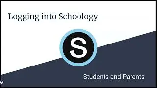 Logging into Schoology