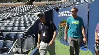 Inside Tour of the Billie Jean King National Tennis Center with Sam Querrey