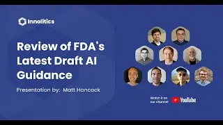 10x Coffee Talk: Review of FDA's Latest Draft AI Guidance