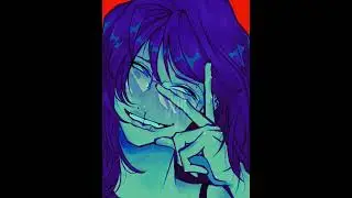 blue red