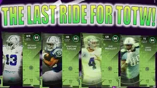 ONE FINAL DRIVE FOR TEAM OF THE WEEK. TOTY WHEN?