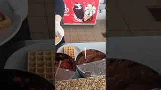 Вафли с шоколадом, клубникой и фруктами. Объеденье! Spice Hotel & SPA 🇹🇷 Belek Turkey