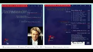 Stephen Prutsman plans Rachmaninoff, Etudes Tableaux, Op. 39