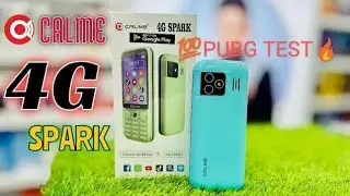 Calme 4g mobile full review PUBG test #calme 4g spark prime king