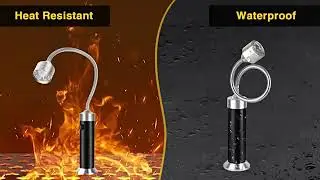9-LED Magnetic Flashlights (2-Pack): Bright, Hands-Free Emergency Light
