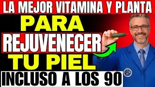 Adios Arrugas de las MANOS y ROSTRO: VITAMINAS para TENER MAS COLAGENO Y Piel Joven Incluso a los 90