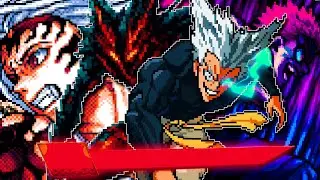 I PUT GAROU ALL FORMS VS UPPER MOONS + MUZAN AND I WAS SURPRISED!