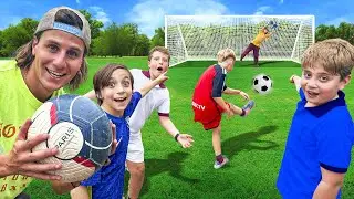 ME REENCUENTRO CON MIS VECINOS! PARTIDO DE FUTBOL SORPRESA