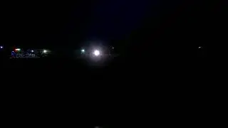 NS 052 at night with High/Wide and caboose 2-8-2026