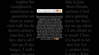 She is Special To Me | Love Message |  #goviral #couple #shorts #explore #inspiration