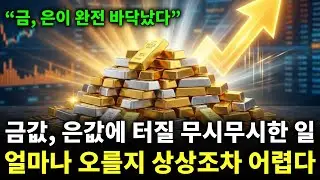 금 10배 갈 때 '이건' 100배 간다, 정말 소름 돋는 일 벌어진다 | 금가격분석 | 한국금값