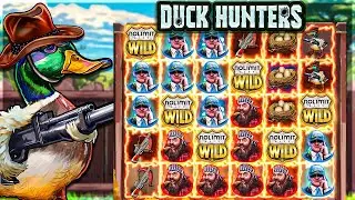 Слот Duck Hunters взрывает экран &mdash; 🦆 НЕВЕРОЯТНЫЙ УЛОВ! серия x500+ спинов подряд!