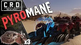 Crossout: [ Howl & Fafnir x3 ] PYROMANЕ [ver. 0.10.60]