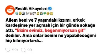 Ailem beni ve 7 yaşındaki kızımı kardeşime yer açmak için sokağa attı, intikamım ağır oldu.