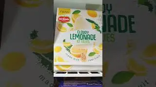 New Del Monte Cloudy Lemonade ice lollies available in Asda🤩😍 #shorts #viralshort #tiktok #ytshorts