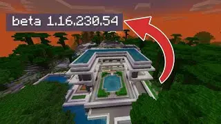 ДОМ ОСОБНЯК ЗА $10000000 УЖЕ В MINECRAFT PE 1.16.230.54. #2 ЧАСТЬ