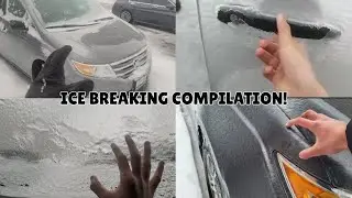 ICE BREAKING COMPILATION! INSANELY SATISFYING ICE BREAKING!