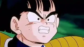 Gohan fighting with frieza in his final form