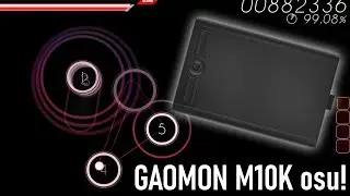 GAOMON M10K2018 osu! Review!
