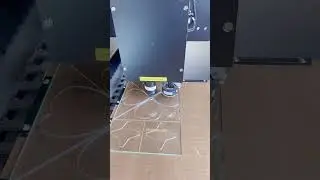 Glass Cutting Machine Industrial Automatic Picosecond Glass Drilling Splinter Machine#laser#glass