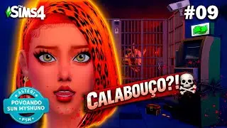 SEGREDO MACABRO: CALABOU&Ccedil;O E COFRE SECRETO DO MAFIOSO! 😱☠️ | The Sims 4 🌃 PSM #9